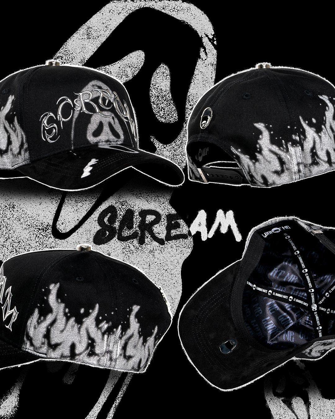 SCREAM - BARBAS HATS (PREVENTA)