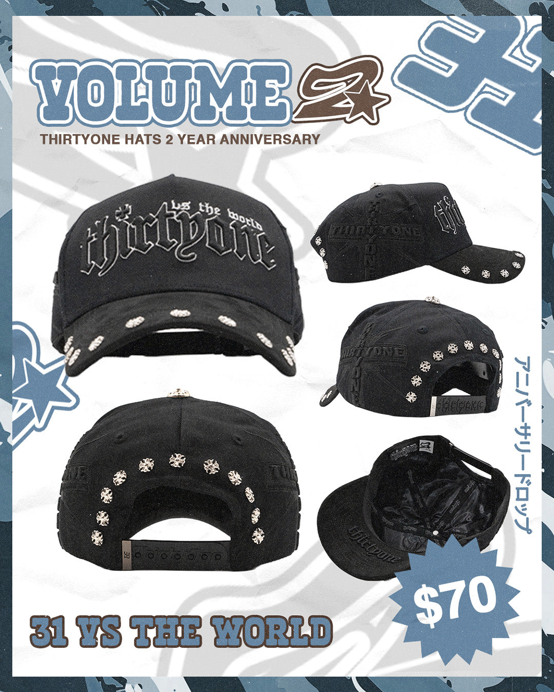 31 VS THE WORLD - 31 HATS (Preventa)