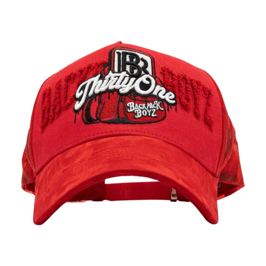 Gorra La Mochila de Thirty One Hats en colaboracion con BackpackBoyz