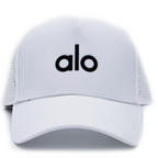ALO MESH  DISTRICT TRUCKER HAT WHITE & BLACK