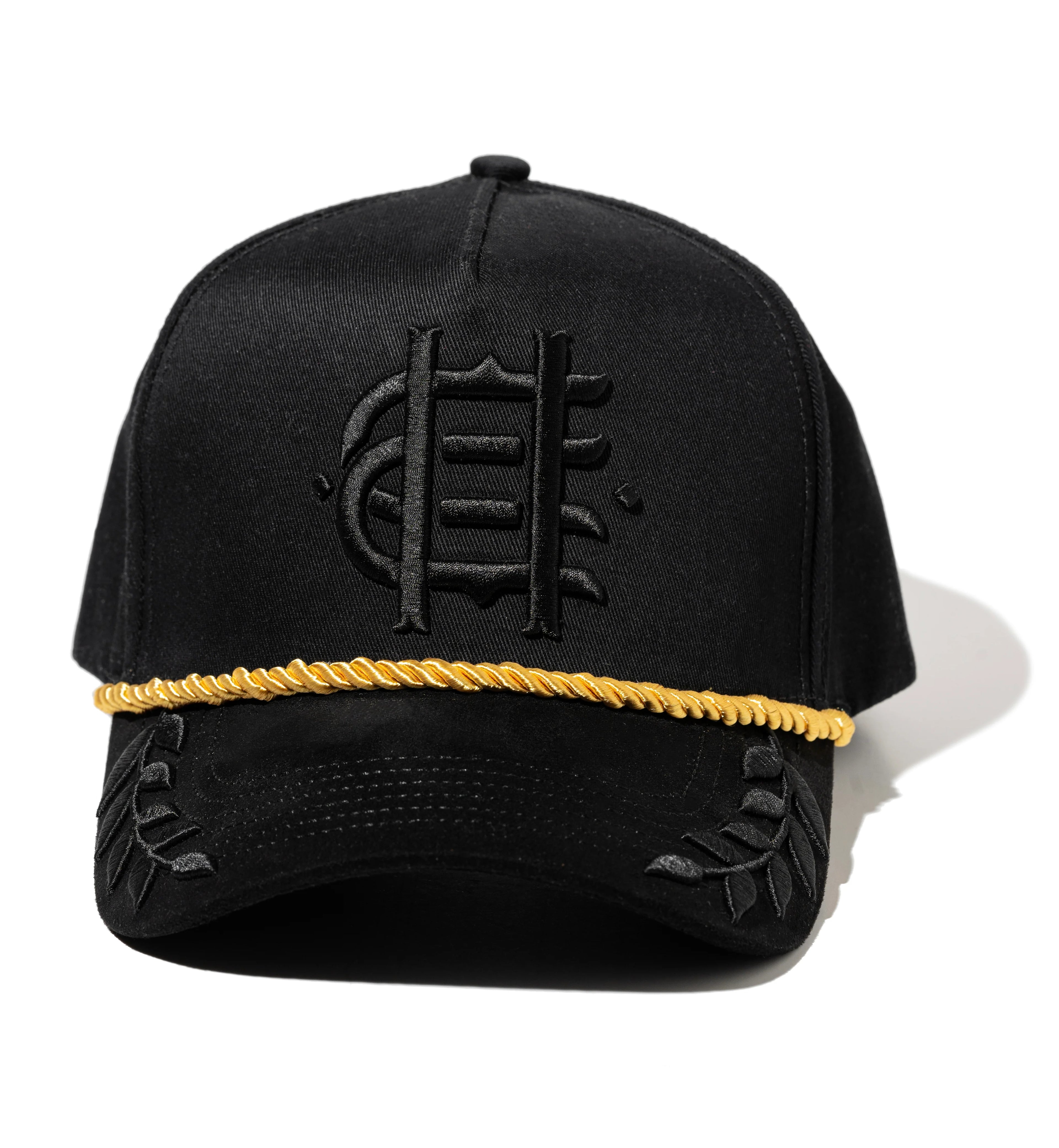 BLACK cH’s-CHARRO’S CAPS