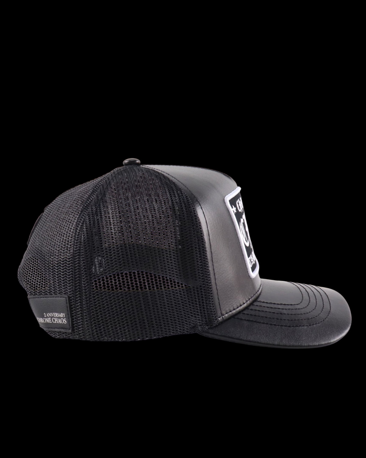 CHROME BLACK - CHAOS HATS