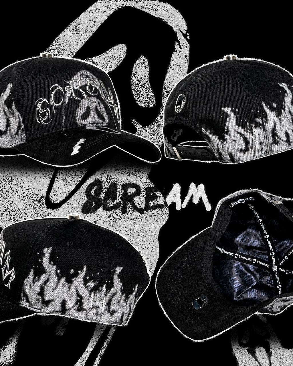 SCREAM - BARBAS HATS