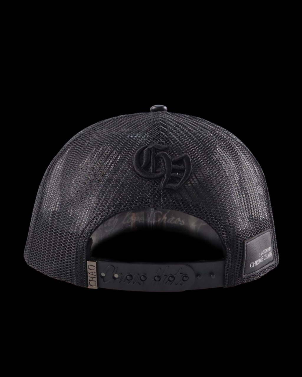 CHROME BLACK - CHAOS HATS