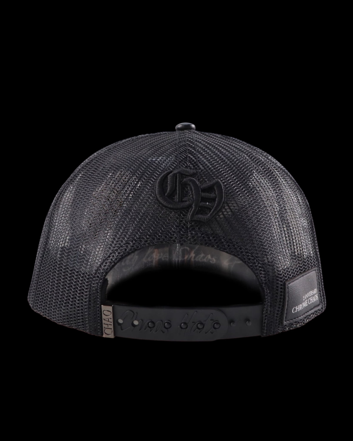 CHROME BLACK - CHAOS HATS