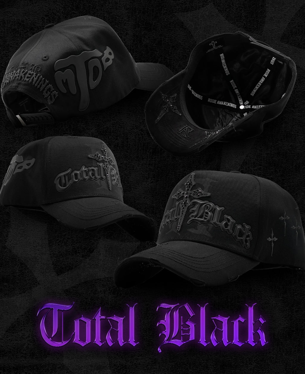 TOTAL BLACK - RUDE X TOMBO (Preventa)