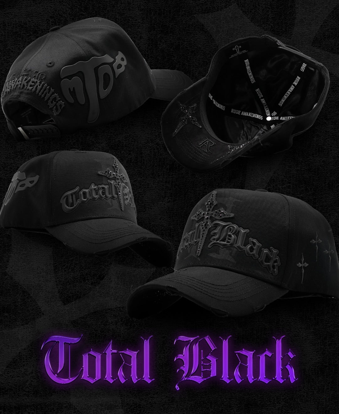 TOTAL BLACK - RUDE X TOMBO (Preventa)