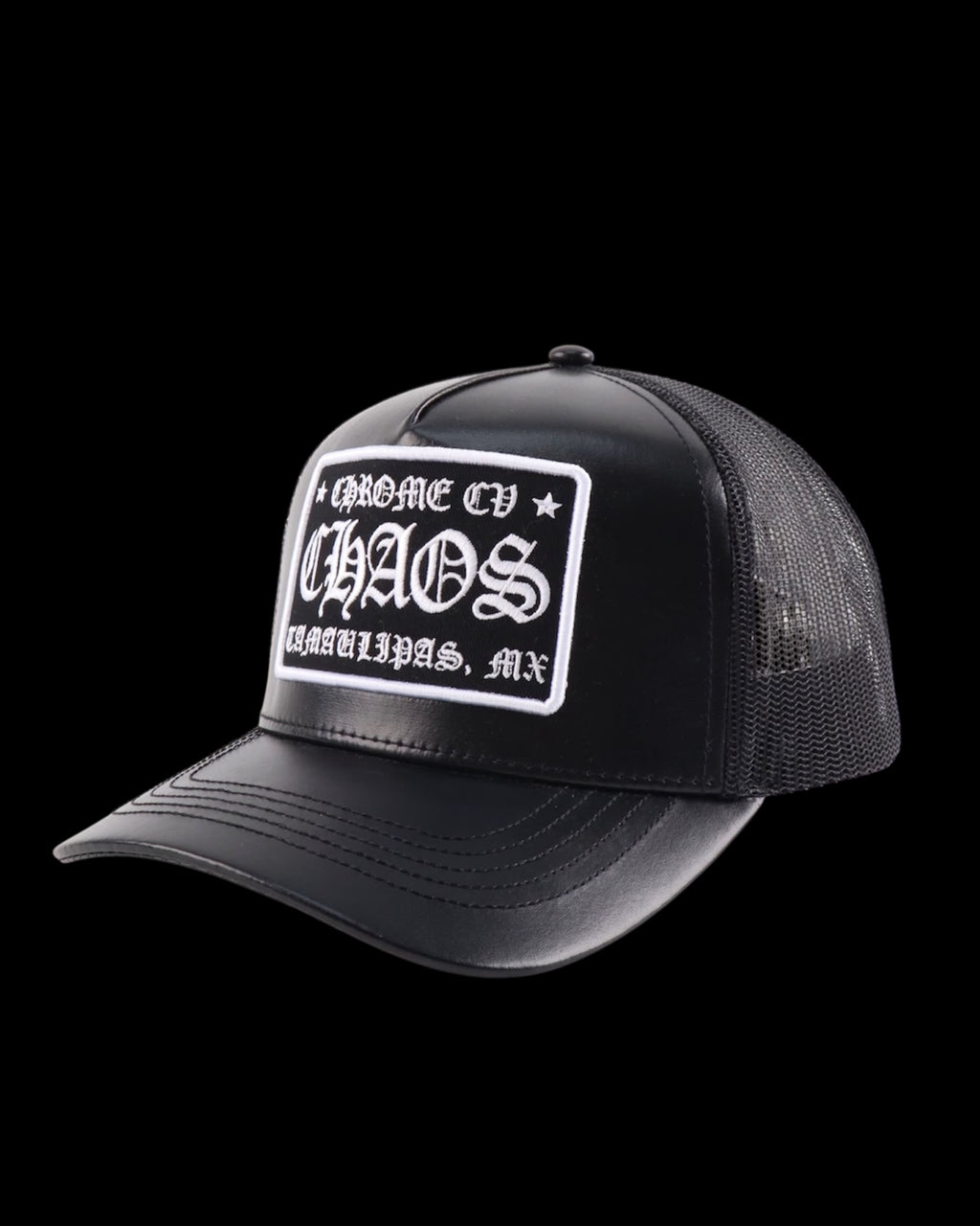 CHROME BLACK - CHAOS HATS