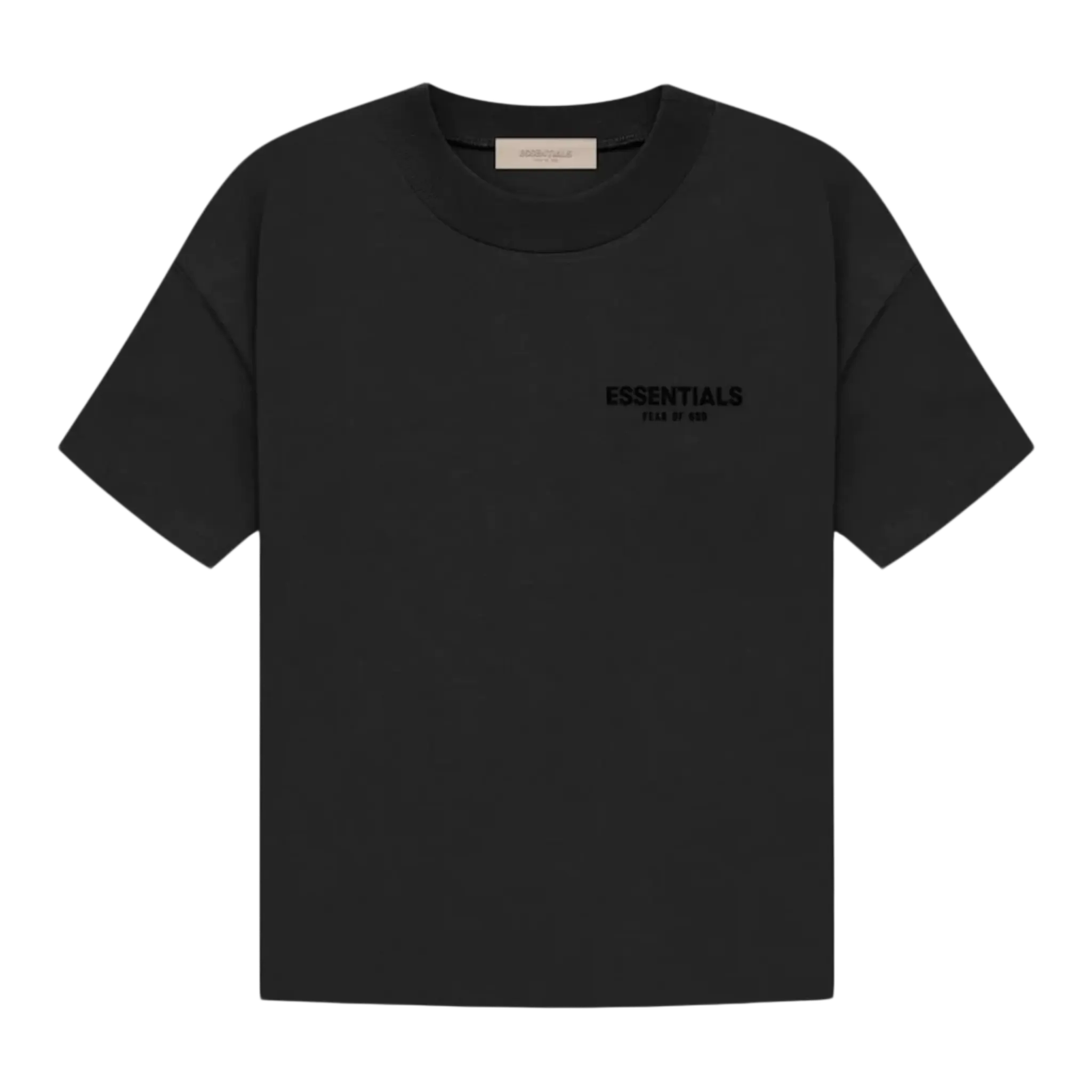 ESSENTIALS TSHIRT STRECH LIM BLACK