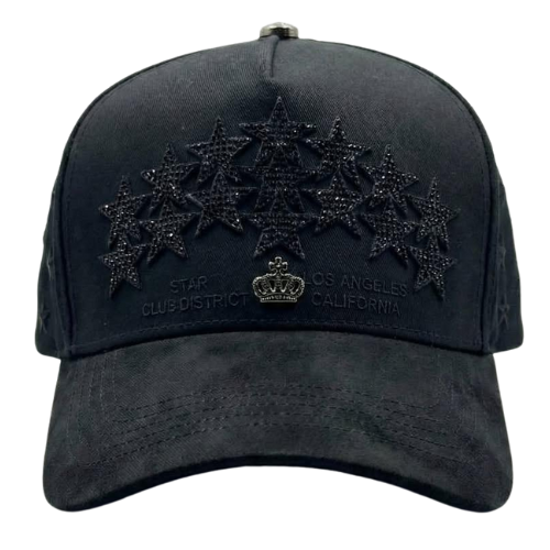 TOTAL BLACK DISTRICT - STAR HATS