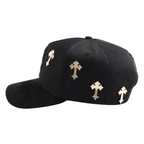 B CROSS 24K GOLD-BARBAS HATS