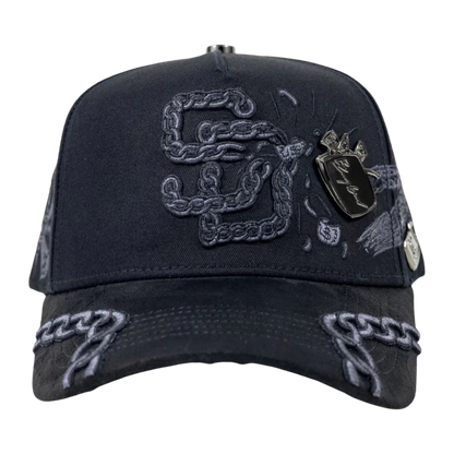 Gorra Baez - Sd Astro Black 100% Original Negro Único