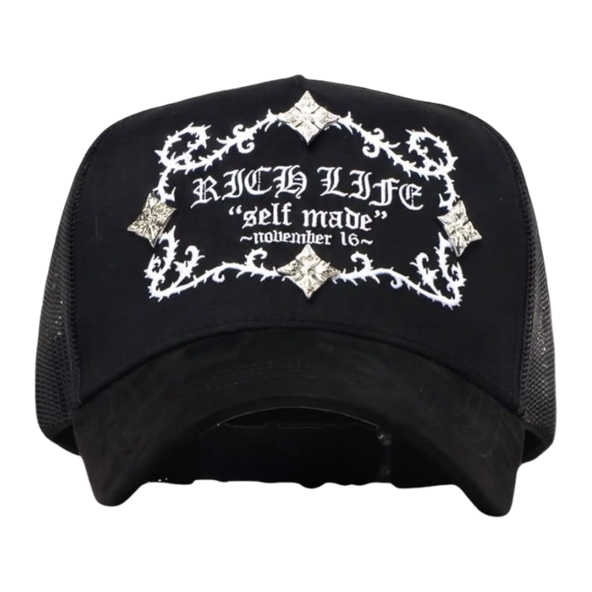 GORRA BARBAS HATS RICH LIFE BLACK