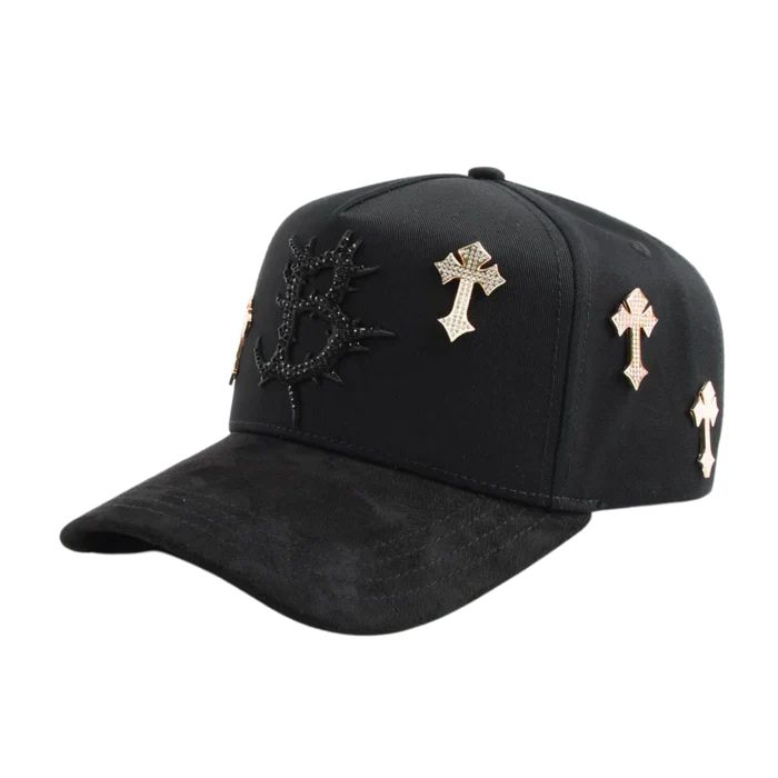 B CROSS 24K GOLD-BARBAS HATS