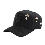 B CROSS 24K GOLD-BARBAS HATS