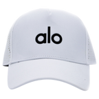 ALO MESH  DISTRICT TRUCKER HAT WHITE & BLACK