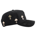 B CROSS 24K GOLD-BARBAS HATS