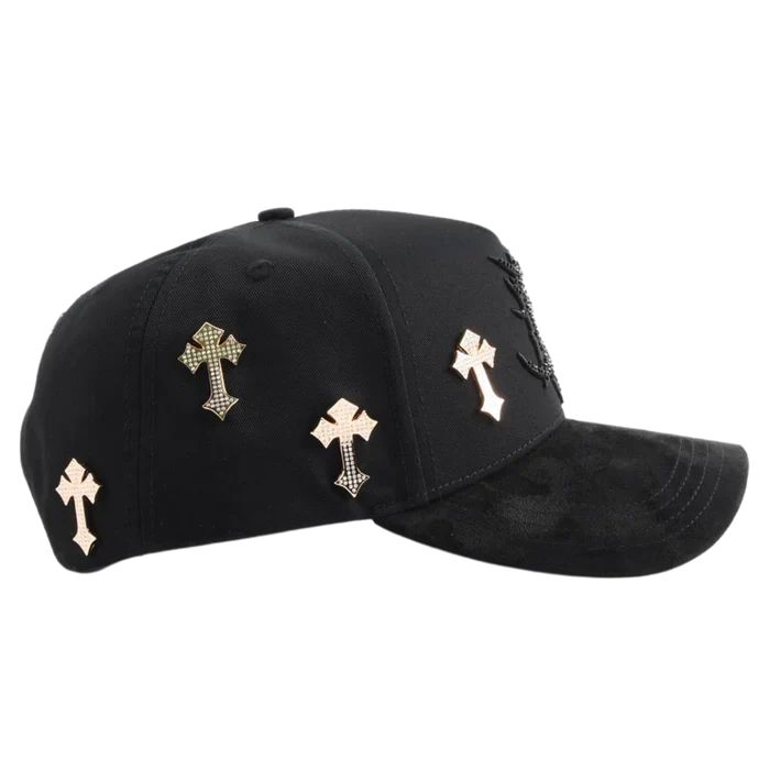B CROSS 24K GOLD-BARBAS HATS
