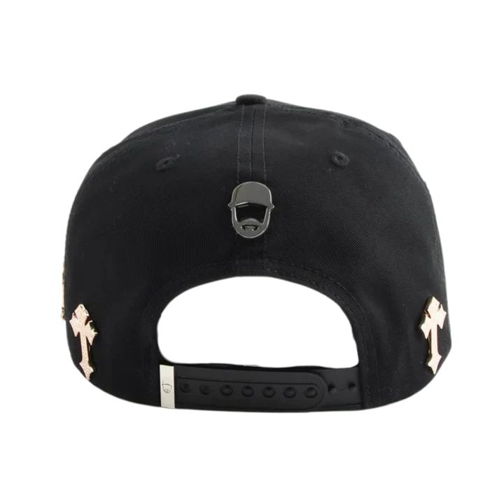 B CROSS 24K GOLD-BARBAS HATS