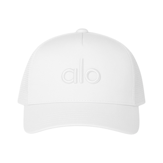 ALO DISTRICT TRUCKER HAT WHITE