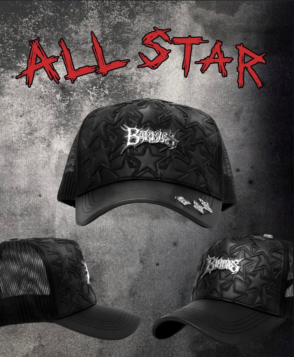 ALL STAR-BARBAS HATS(PREVENTA)