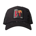 GORRA GALLO FINO TUMBADO BLACK TRUCKER