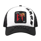 GORRA GALLO FINO TUMBADO WHITE TRUCKER