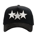 Gorra star hats triple star black