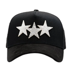 Gorra star hats triple star black