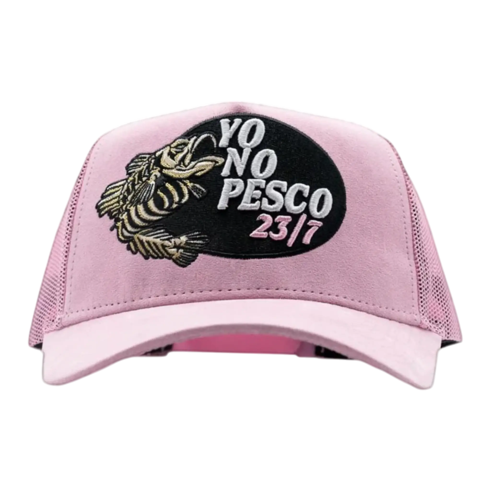 Gorra DANDY HATS X OSCAR ORTIZ - YO NO PESCO 23/7 ROSA