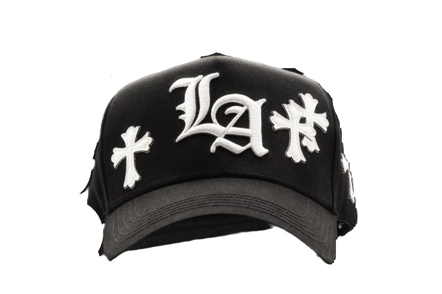 LA CHROME BLACK WHITE-31 HATS