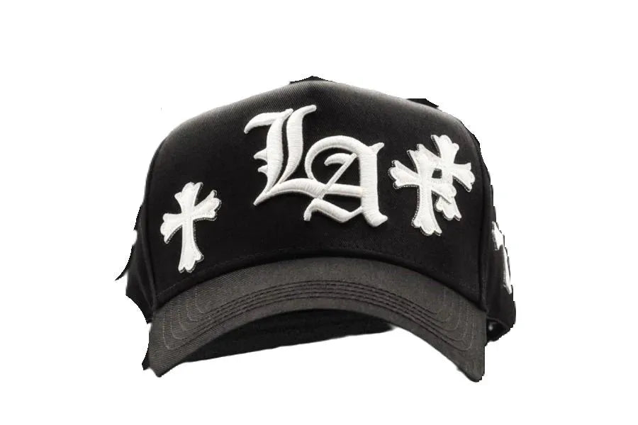 LA CHROME BLACK WHITE-31 HATS